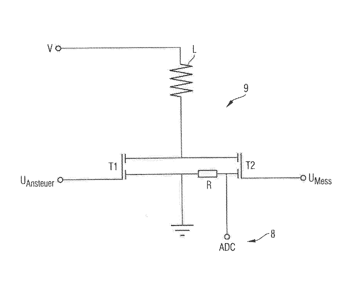 Control member with electronic evaluation of the haptic feedback