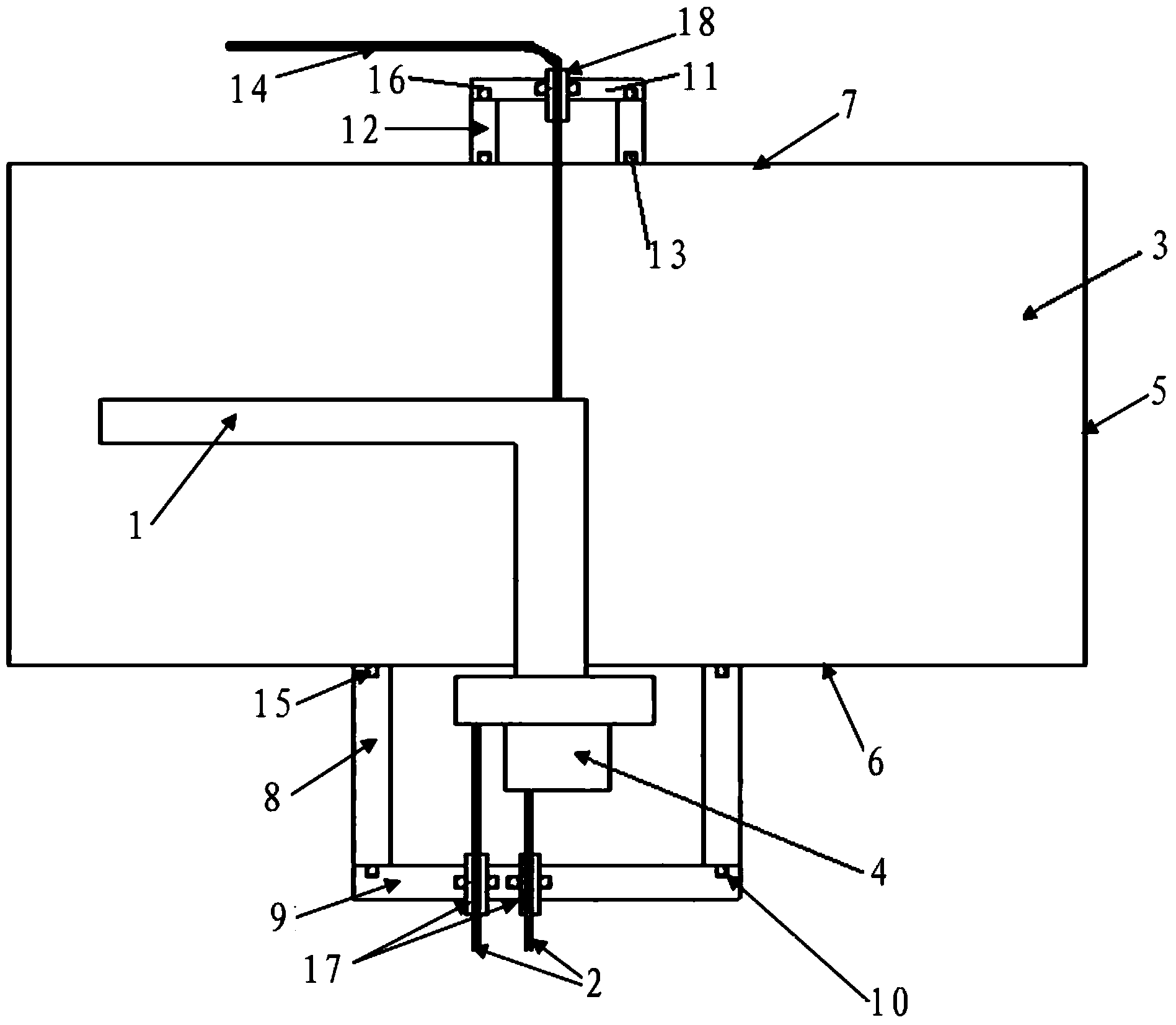 Circular accelerator magnetic field measuring device