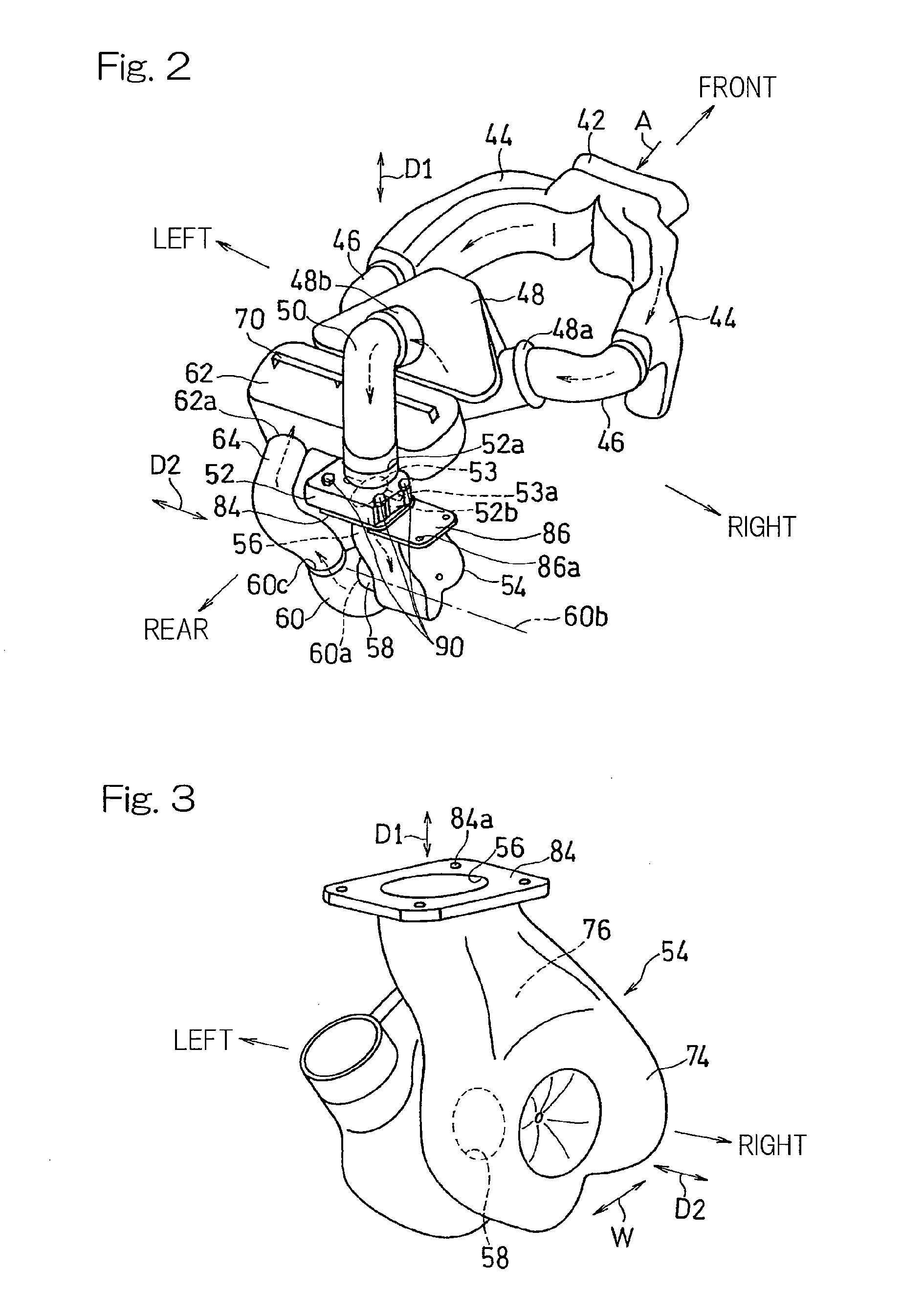 Supercharger intake duct