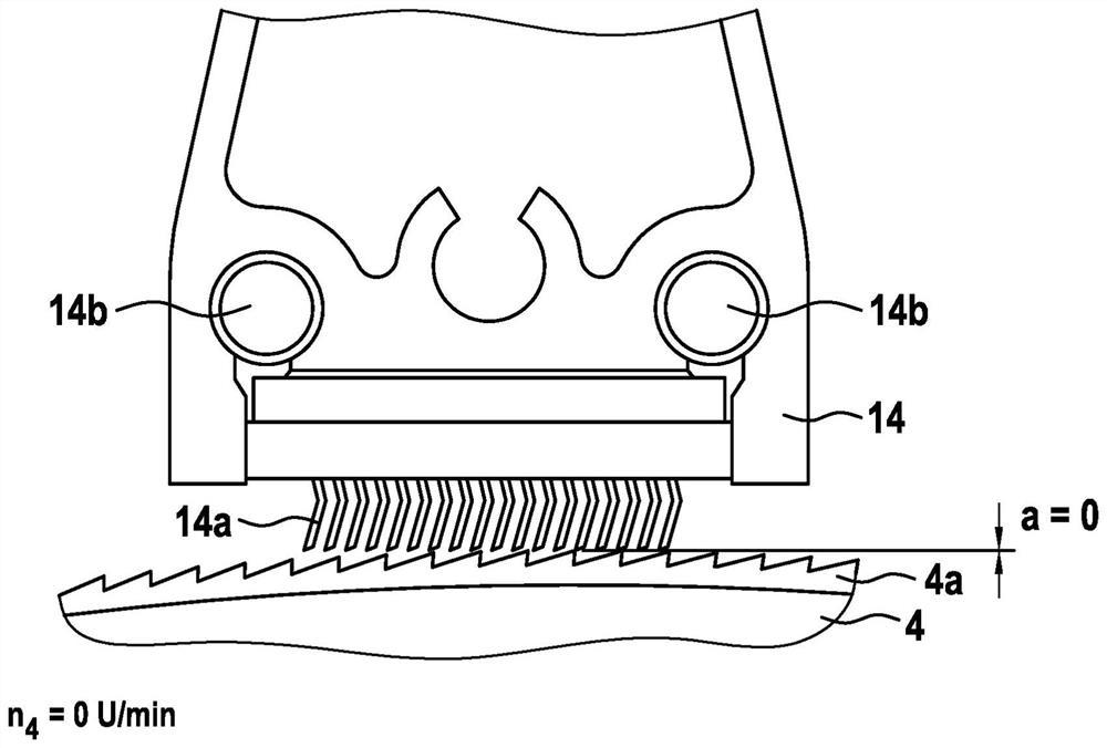 Method and textile machine for automatically setting and maintaining a defined distance between a rotatably mounted cylinder and a further component