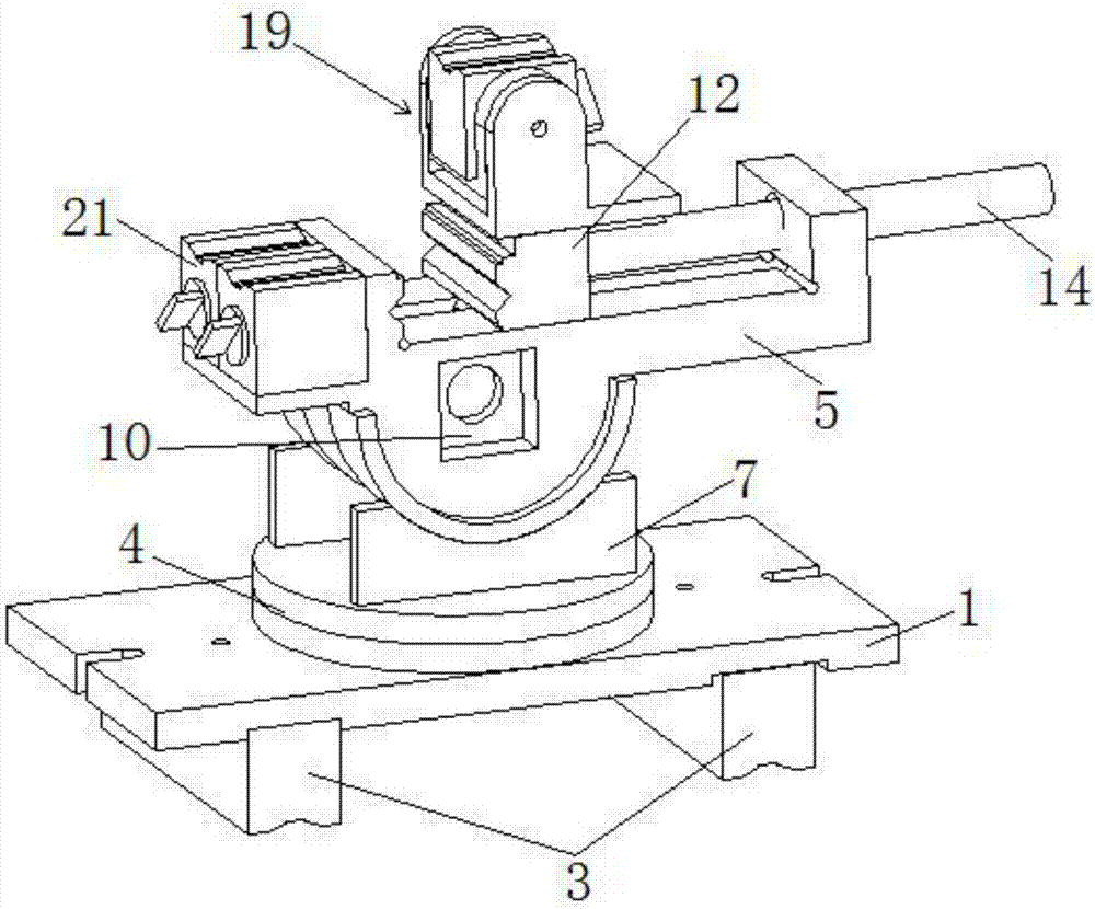 Laser machining clamp