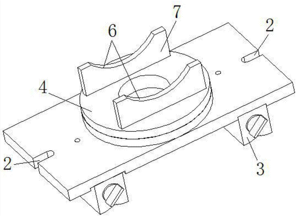 Laser machining clamp