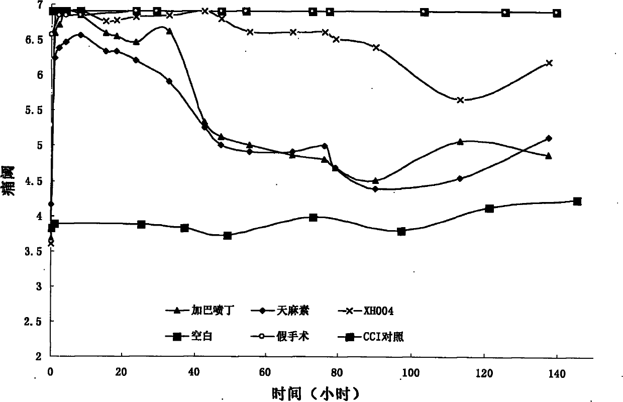 Application of 2-fluroin-beta-D-glycoside in treating neuropathic pain