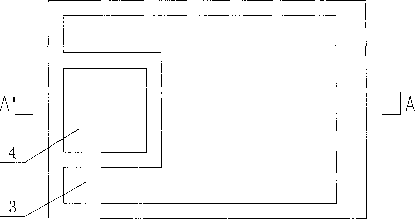 Planar mono-silicon double-metal layer power device and its production