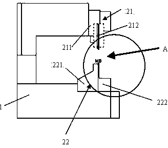 Semi-automatic forming technology and device of multi-pin surface mount device