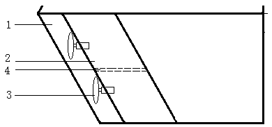 Method for additionally arranging upper wing on flat-plate wing of plate wing machine to improve rigidity and lift force of wing