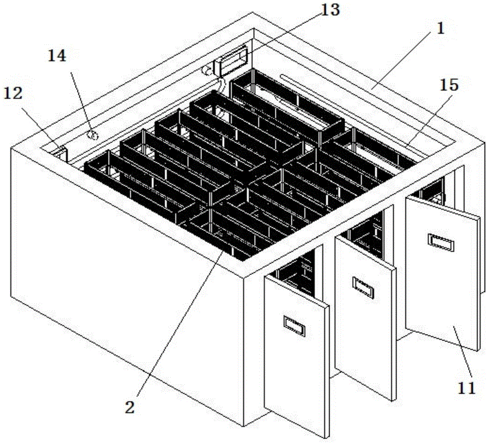 A high-fiber feed biodegradation fermentation device