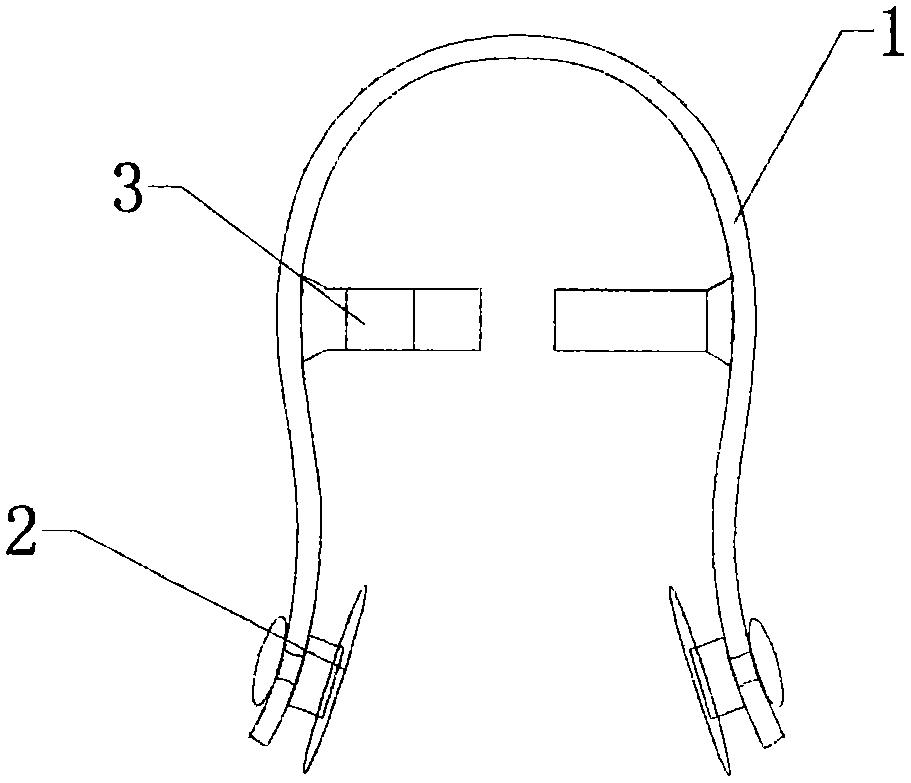 Self-help device for stopping nasal bleeding