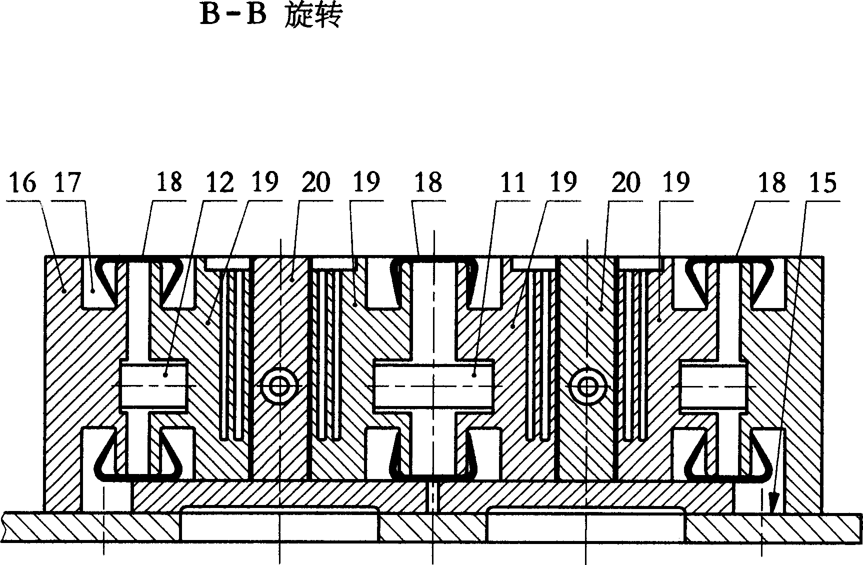 Thin film metal crystallizer casting machine and application method