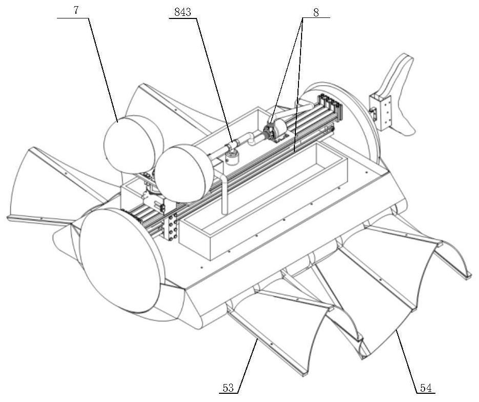 Amphibious bionic robot