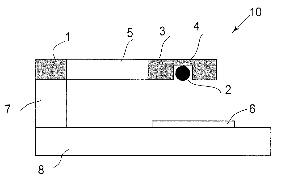 Oscillating system and optical deflector