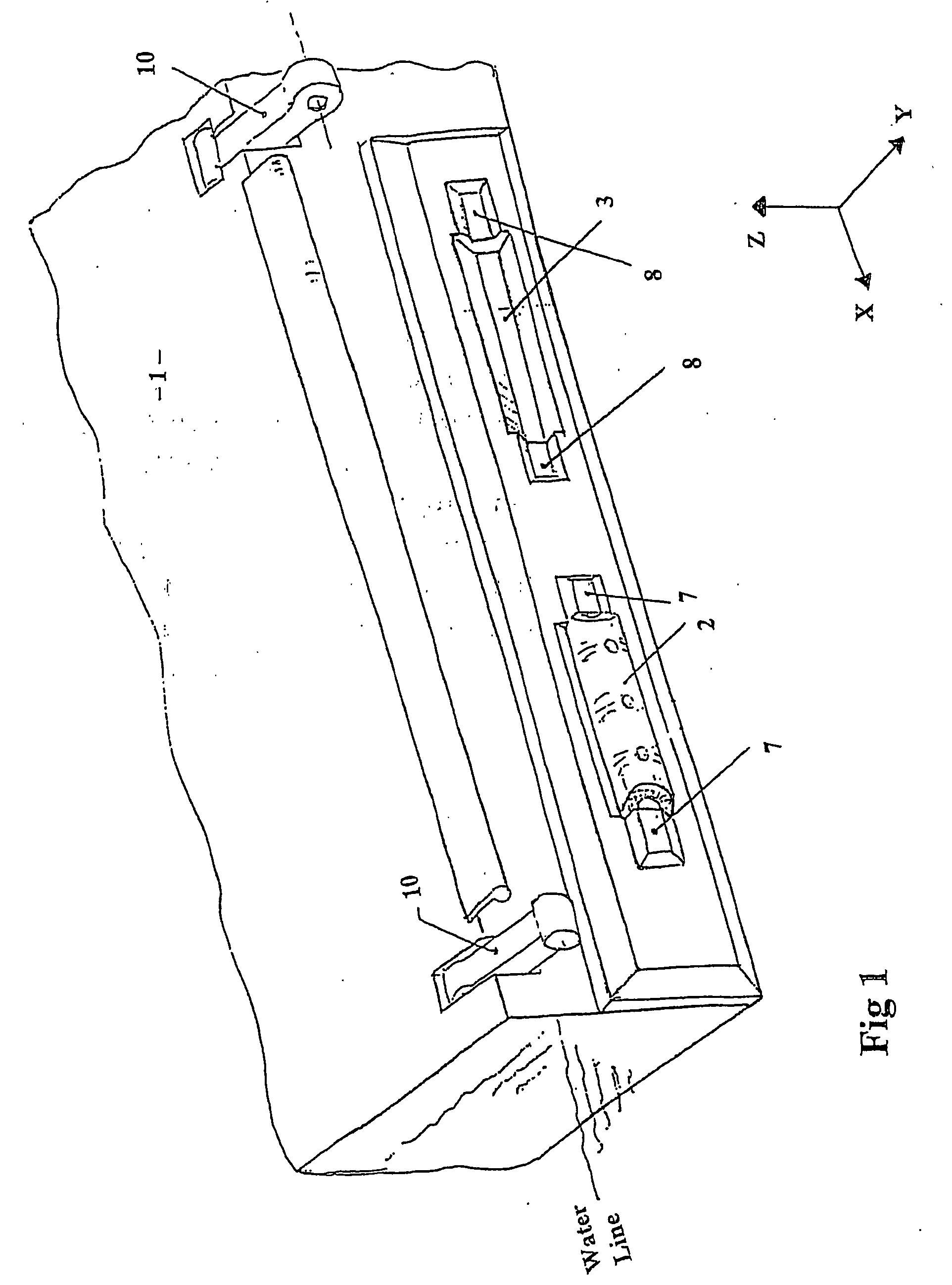 System for connecting buoyant marine bodies