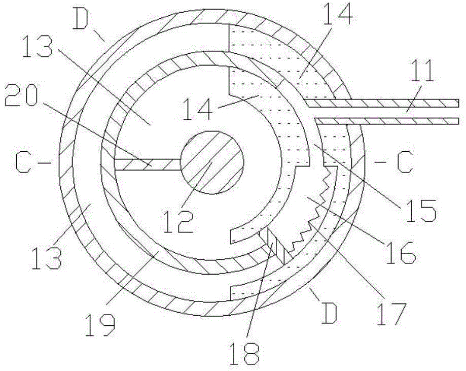 Exhaust-controlled valve auto-rotating system