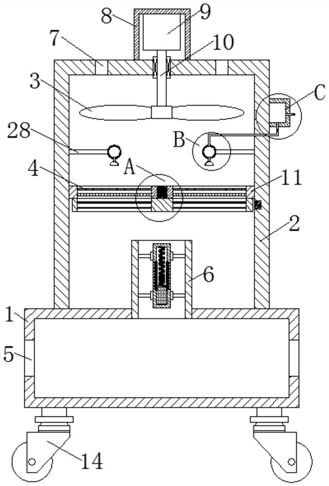 Automatic high-temperature flue gas purification equipment for plate spring clamping seat production