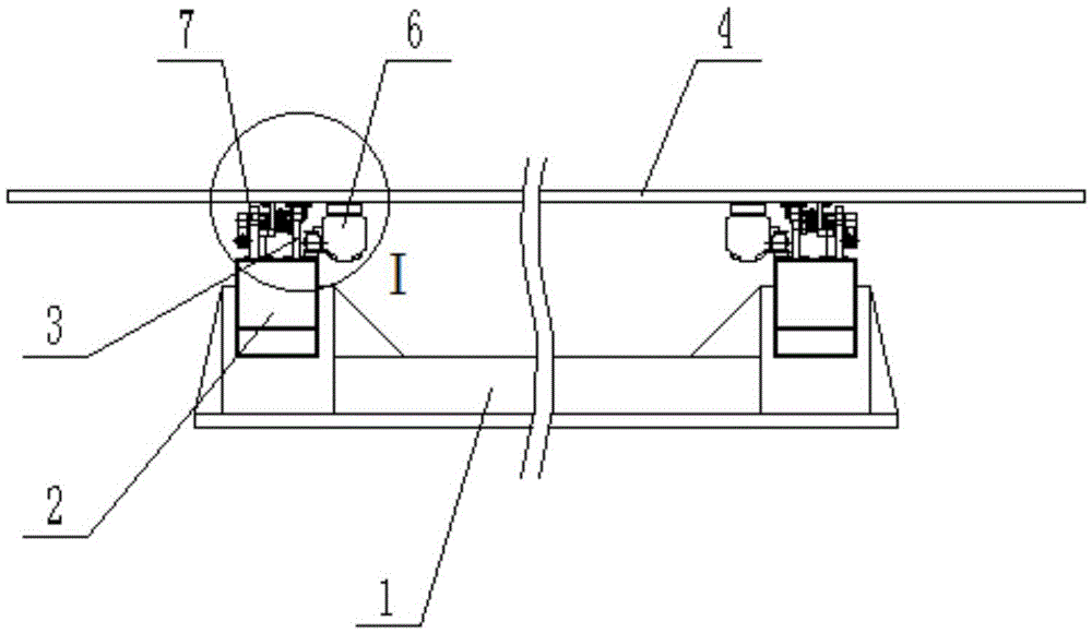 Foldable radar antenna framework and working method thereof