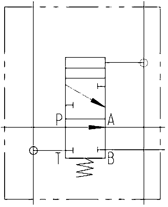 Static pressure transmission system of eight-wheel vehicle