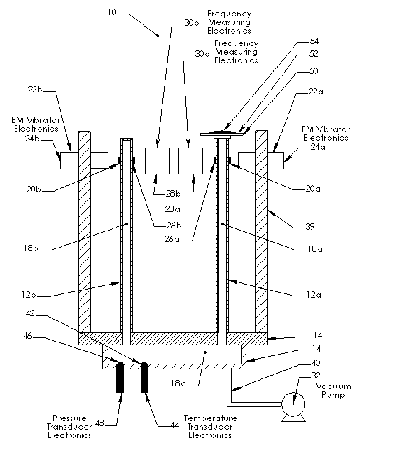 Oscillating Inertial Microbalance and Method of Passive Compensation