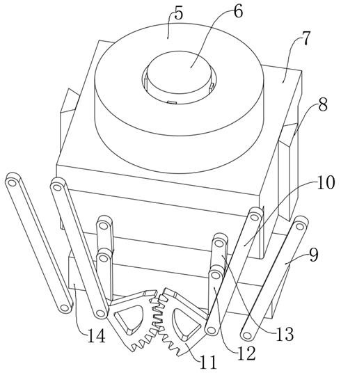 High-precision bearing production equipment of large industrial robot