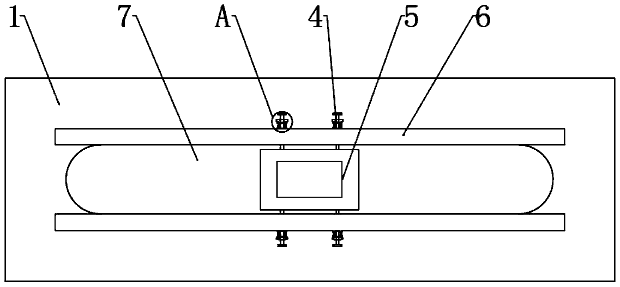 Artificial intelligence type highway engineering pavement detection device and detection method