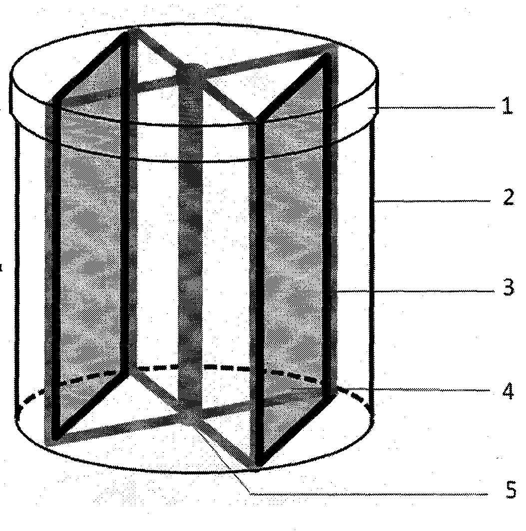 Multi-cell co-culture apparatus used in simulated weightless environment