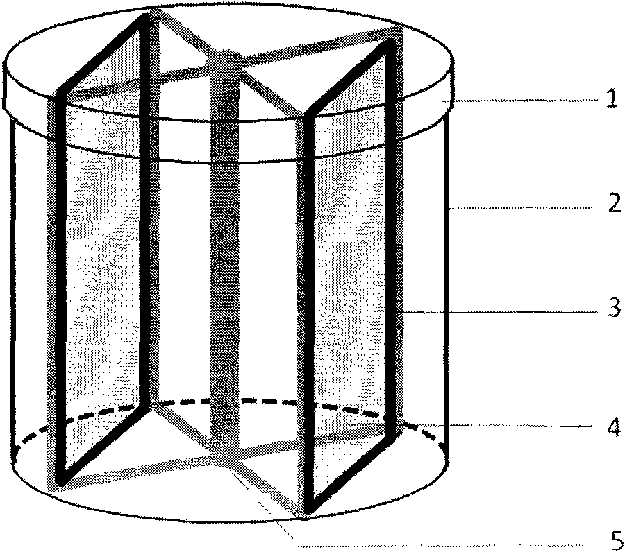 Multi-cell co-culture apparatus used in simulated weightless environment