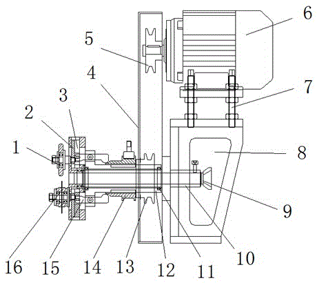 Pneumatic control cutting-off machine