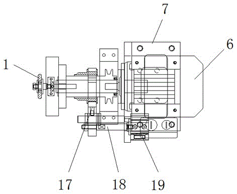 Pneumatic control cutting-off machine