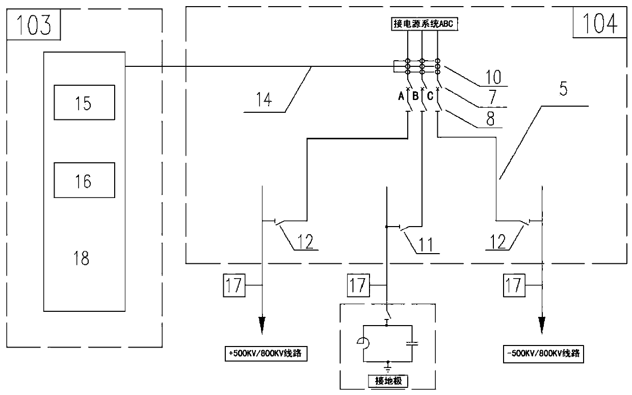 Live monitoring method and system for high-voltage direct current transmission lines