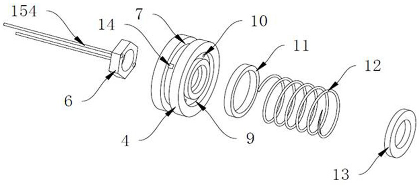 A balanced gas spring