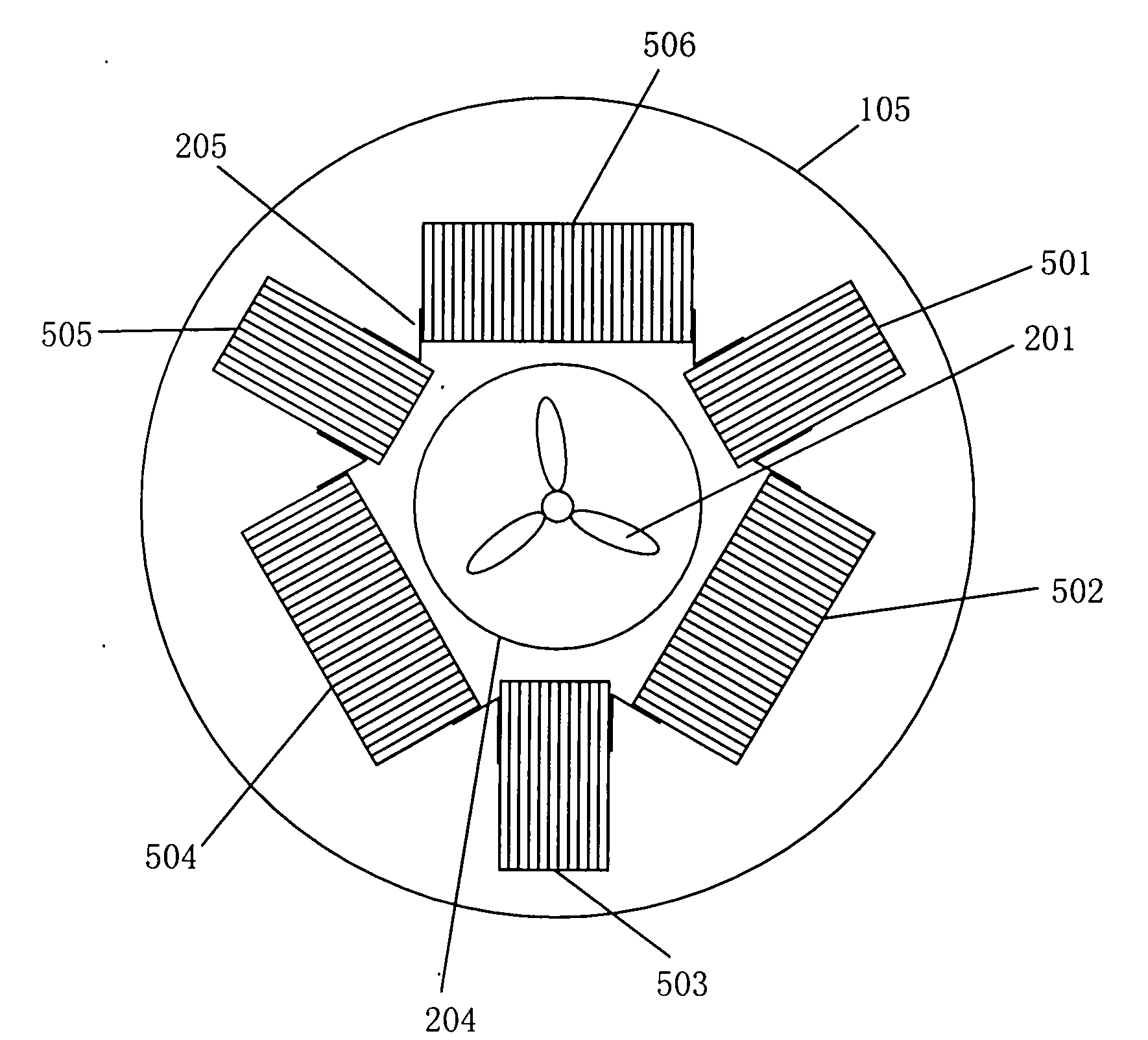 Compulsory internal recycle fluorination electrolysis reactor