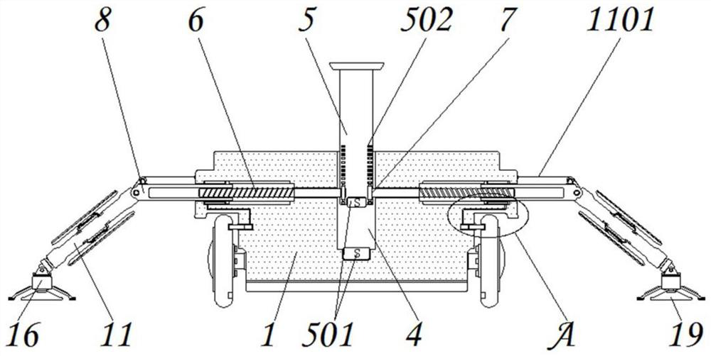 Positioning mechanism for ship moving platform