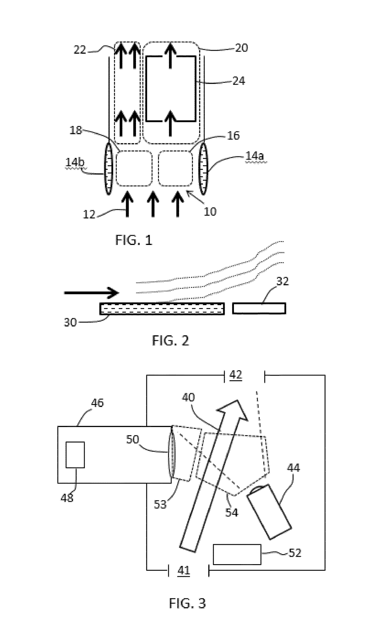 Protecting an optical particle sensor from particulate desposits by thermophoresis