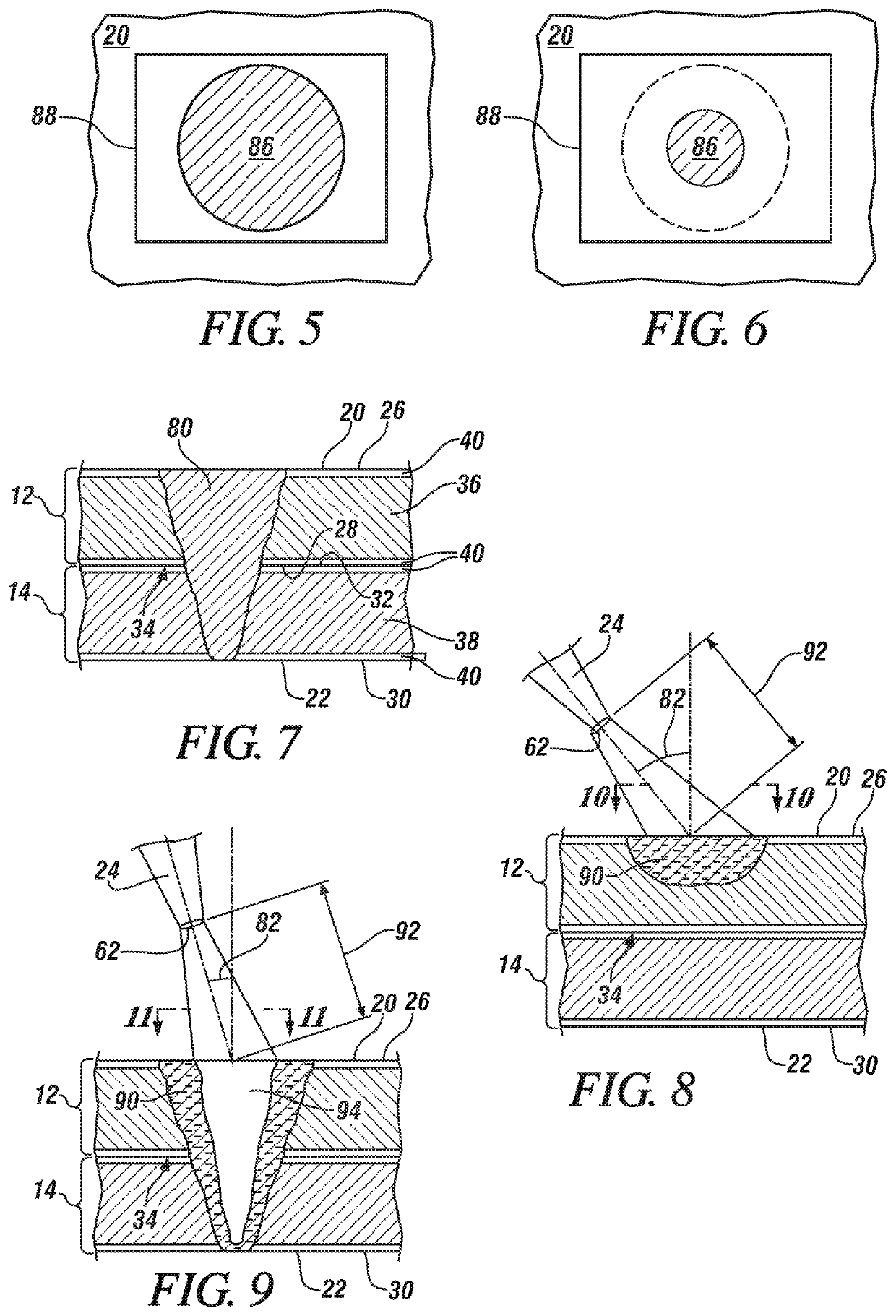 Method of laser spot welding coated steels