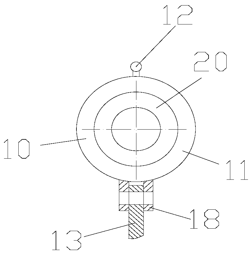 Detection device for long-distance recreation facility bearing cable and using method thereof