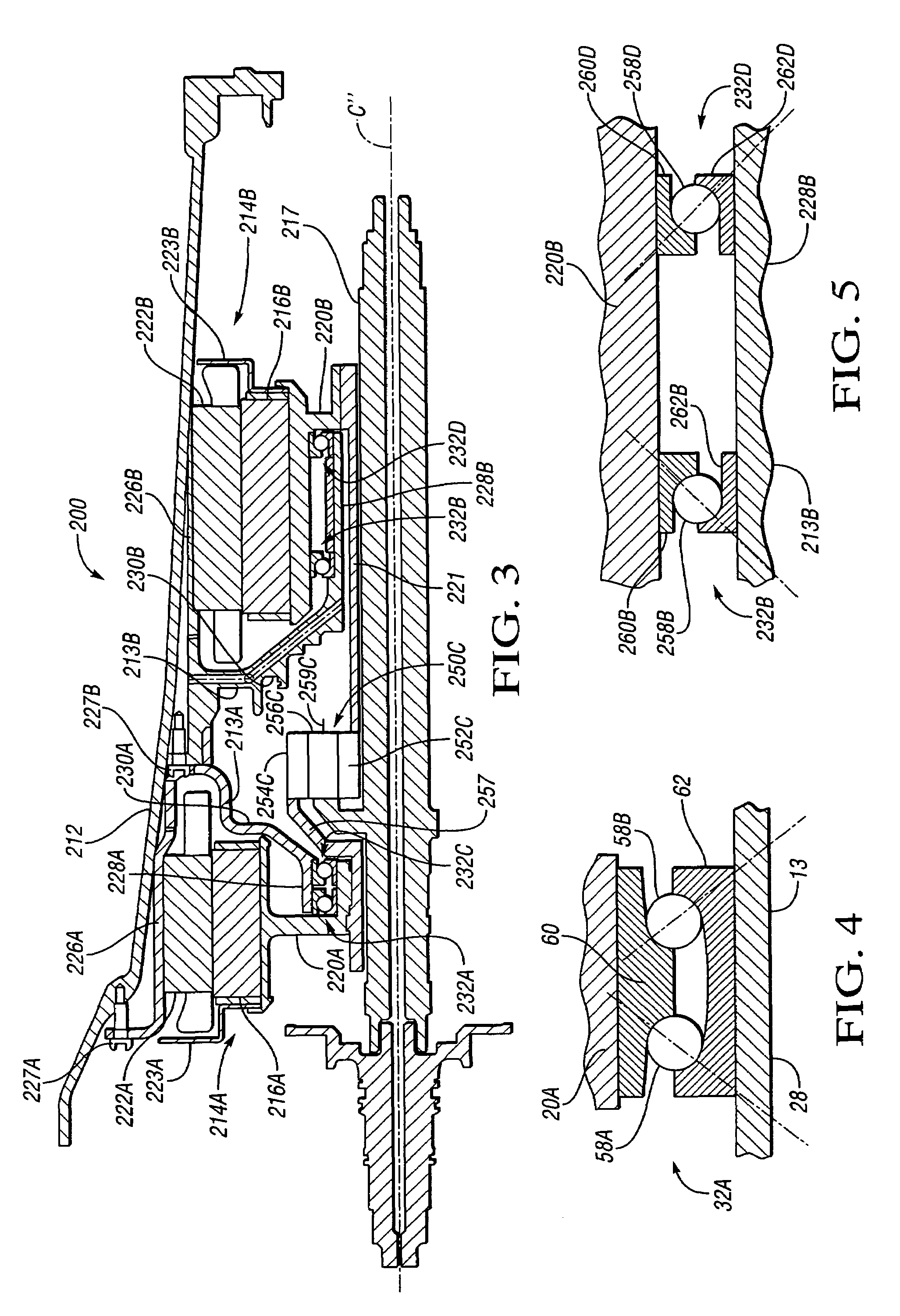 Structural support member for electric motor/generator in electromechanical transmission