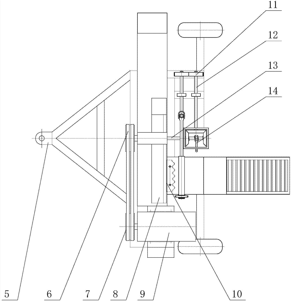 Winding resistant crusher specially used for plant wastes