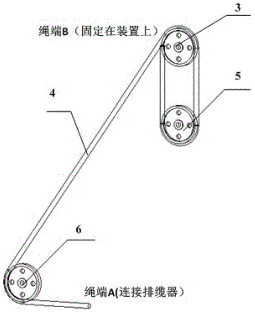 Ocean waste facility sludge discharging device