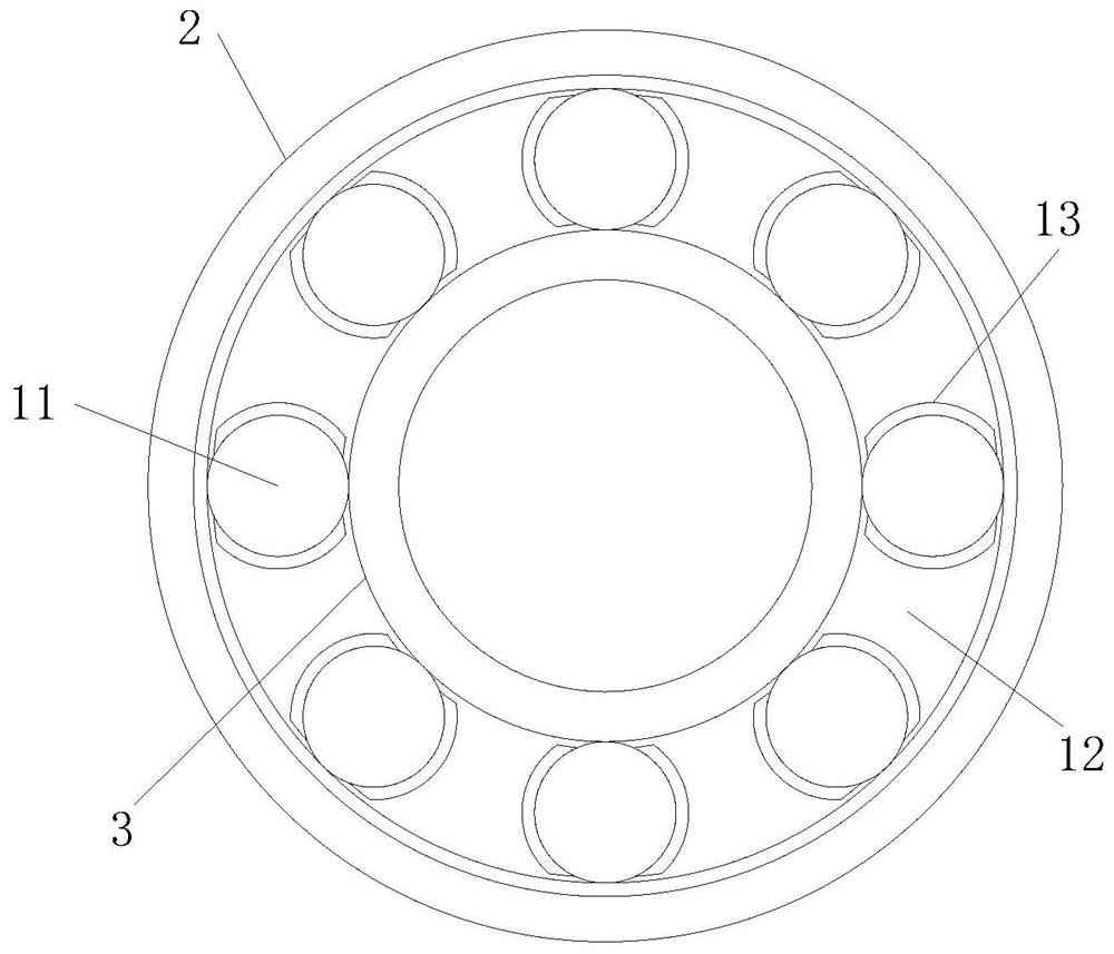 An industrial anti-skid bearing