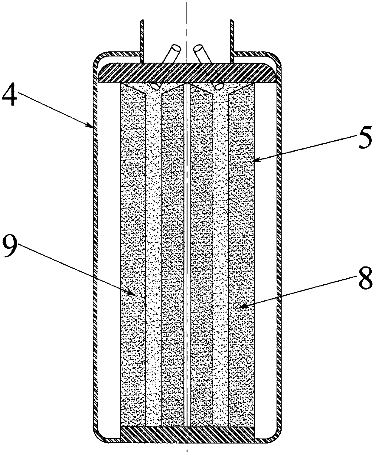 Baffle and servo type manual launching multi-chamber multi-sound riot bomb