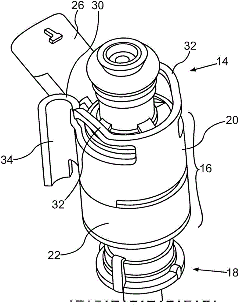 Internal combustion engine with injection valve