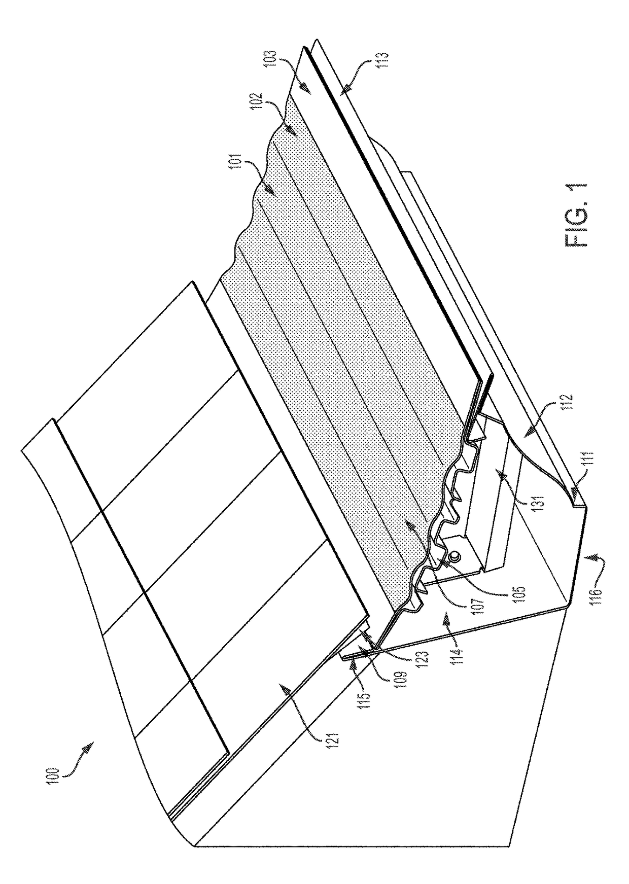 Rain gutter system