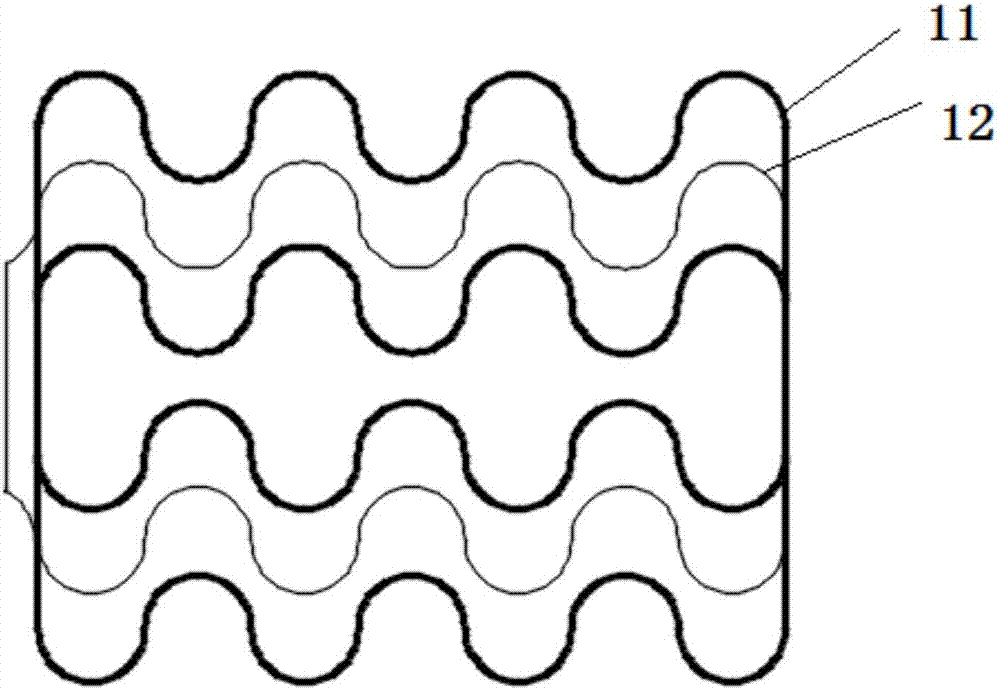 Oxygen increasing type condensing heat exhaust fresh air ventilator