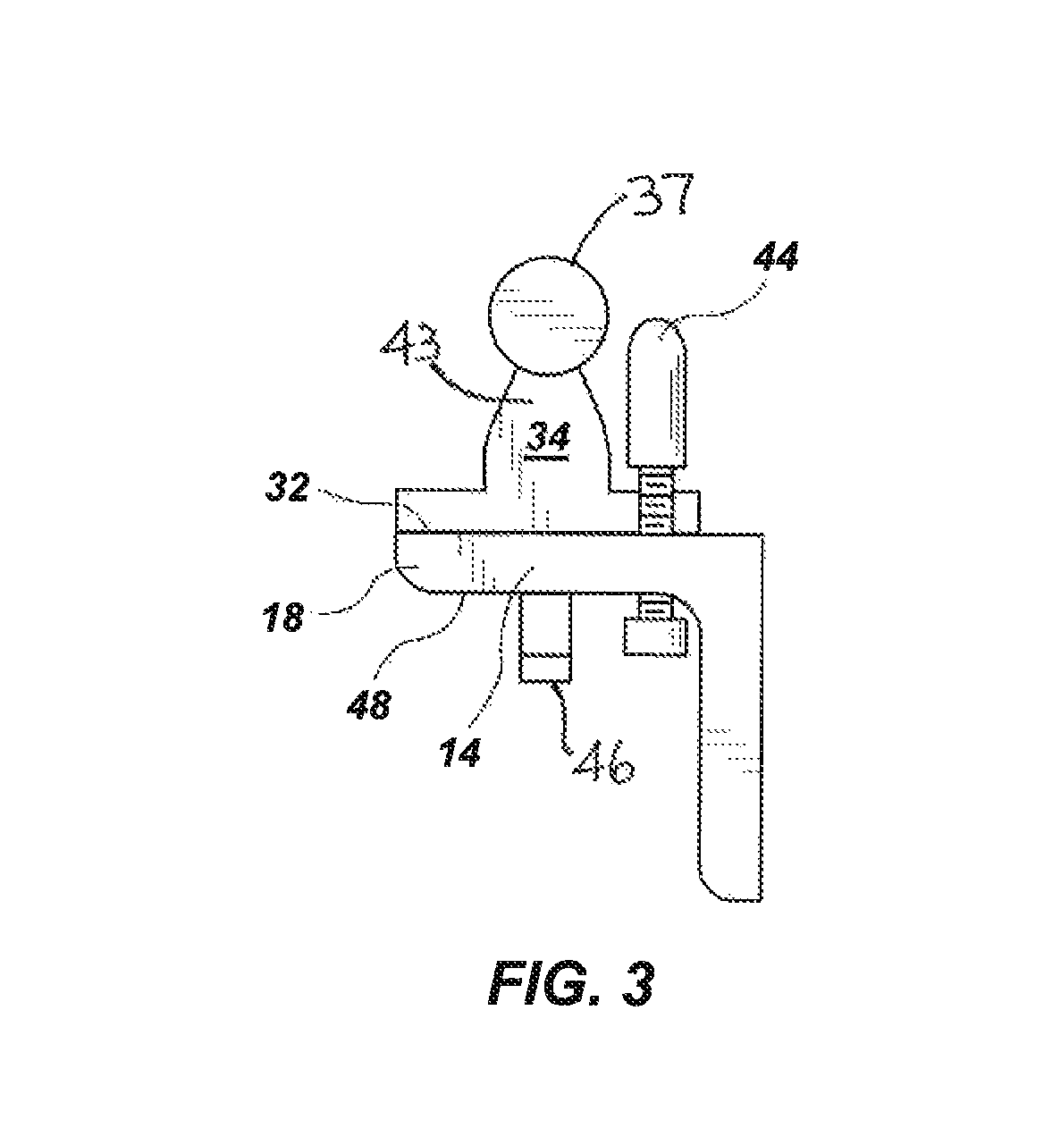 Portable rail system for mounting an engraving device