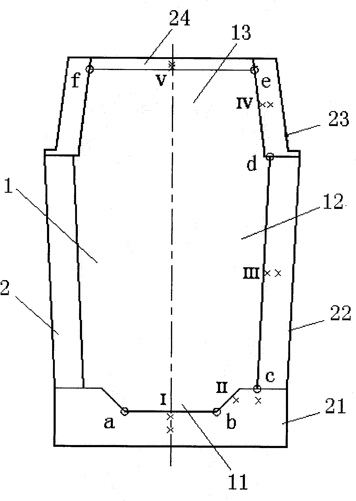 Method for determining interface heat exchange coefficient of large-sized steel ingot