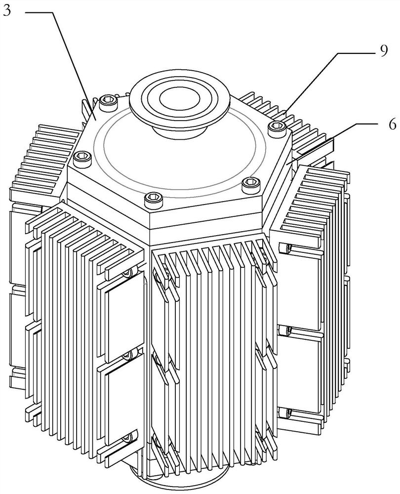 Polyhedral spiral channel heat exchanger for liquid refrigeration