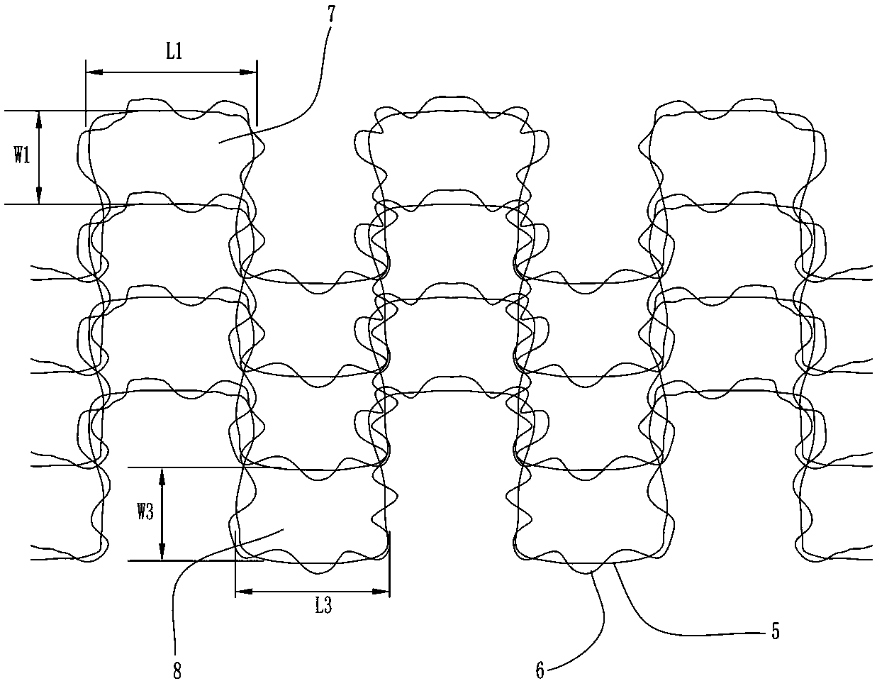 Oil mist purification filter element