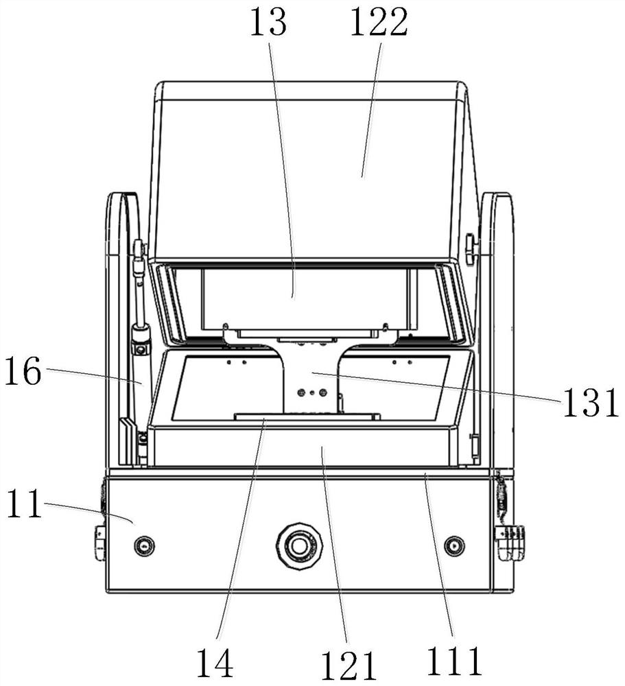 Microphone multi-band clock frequency response detection equipment