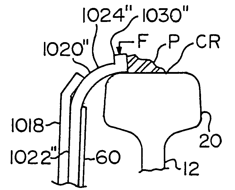 Skirt for top of rail applicator