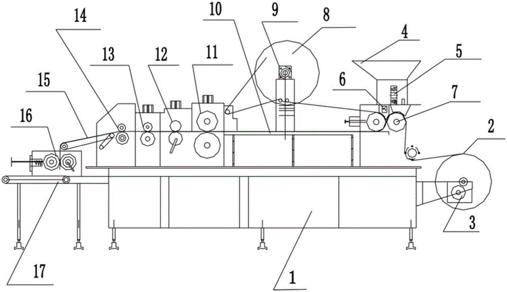 Full-automatic hobbing cutter type coating slicing machine