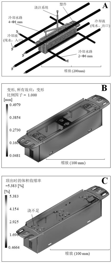 Thin-wall plastic part injection molding process parameter multi-objective optimization method